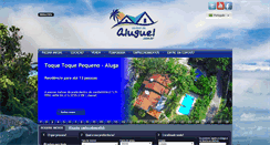Desktop Screenshot of casasdealuguel.com.br